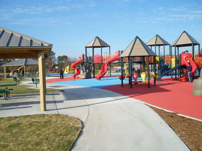 Kid's Cove barrier-free playground